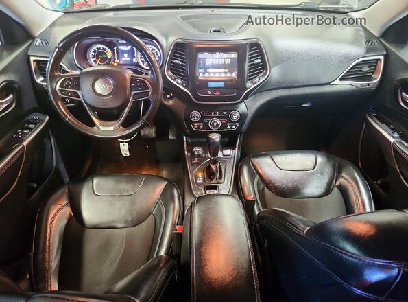 1C4PJMLB8LD651972 2020 JEEP CHEROKEE Gray Dashboard view