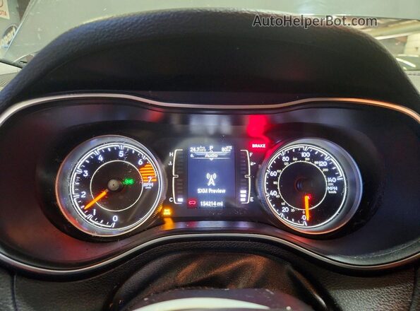 1C4PJMLB8LD651972 2020 JEEP CHEROKEE Gray Instrument cluster view