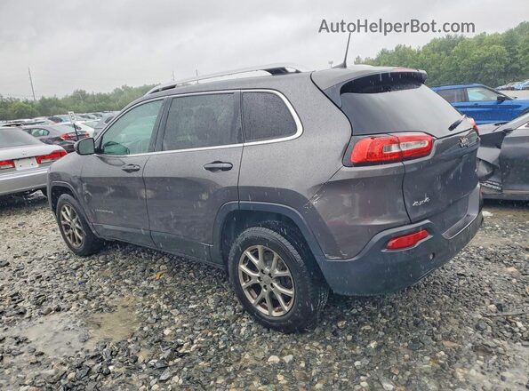 1C4PJMLB9JD607556 2018 JEEP CHEROKEE Gray Rear left