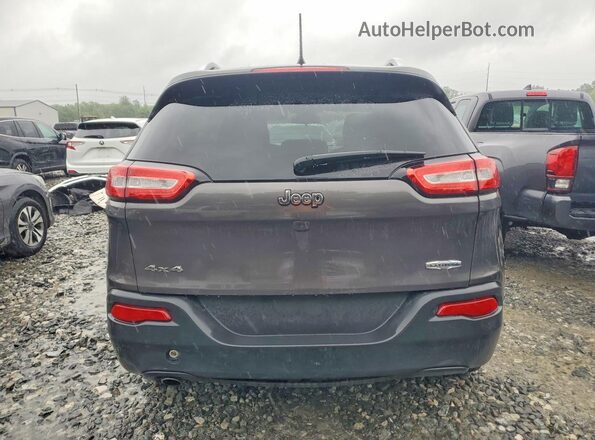 1C4PJMLB9JD607556 2018 JEEP CHEROKEE Gray Rear view