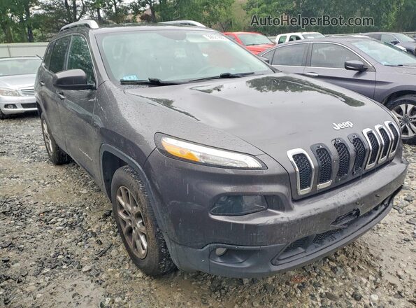 1C4PJMLB9JD607556 2018 JEEP CHEROKEE Gray Front right