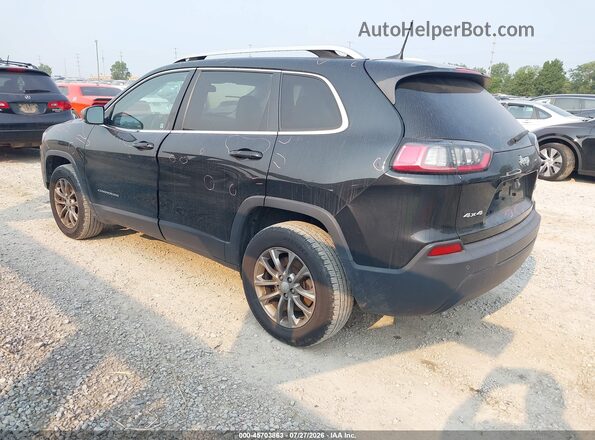 1C4PJMLB9KD350299 2019 JEEP CHEROKEE Black Հետևի ձախ