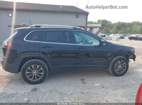 1C4PJMLB9KD350299 2019 JEEP CHEROKEE Black Սալոնի հետևի տեսք