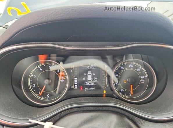 1C4PJMLB9KD478719 2019 JEEP CHEROKEE Blue Vista del cuadro de instrumentos