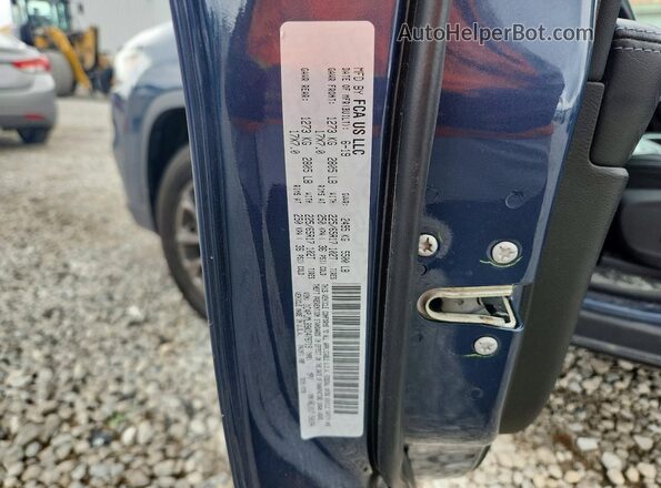 1C4PJMLB9KD478719 2019 JEEP CHEROKEE Blue Vista del compartimento del motor