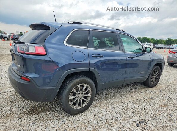 1C4PJMLB9KD478719 2019 JEEP CHEROKEE Blue Trasero derecho