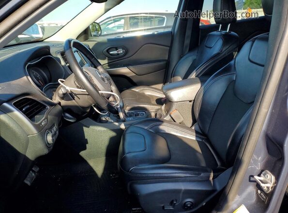 1C4PJMLB9MD167651 2021 JEEP CHEROKEE Серый Вид салона спереди