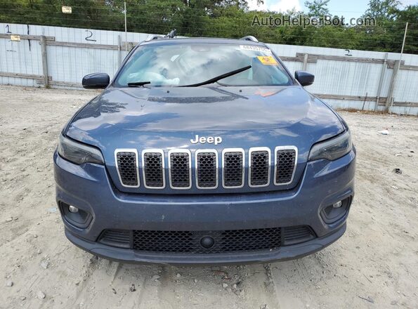 1C4PJMLB9MD168184 2021 JEEP CHEROKEE Blue Вид спереду