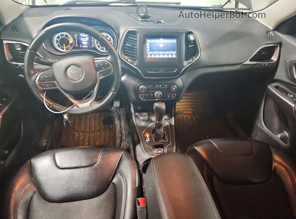 1C4PJMLBXKD124403 2019 JEEP CHEROKEE Gray Widok deski rozdzielczej