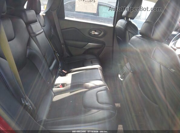 1C4PJMLBXKD181636 2019 JEEP CHEROKEE Maroon VIN კოდის სტიკერის ხედი