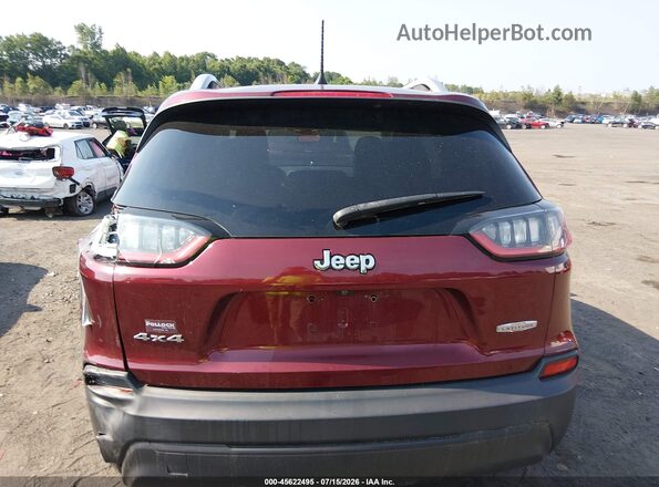 1C4PJMLBXKD181636 2019 JEEP CHEROKEE Maroon 
