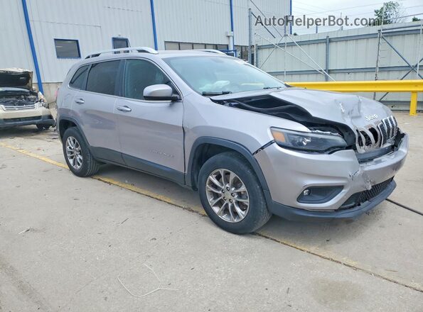 1C4PJMLBXKD232326 2019 JEEP CHEROKEE Серебряный Передняя правая четверть