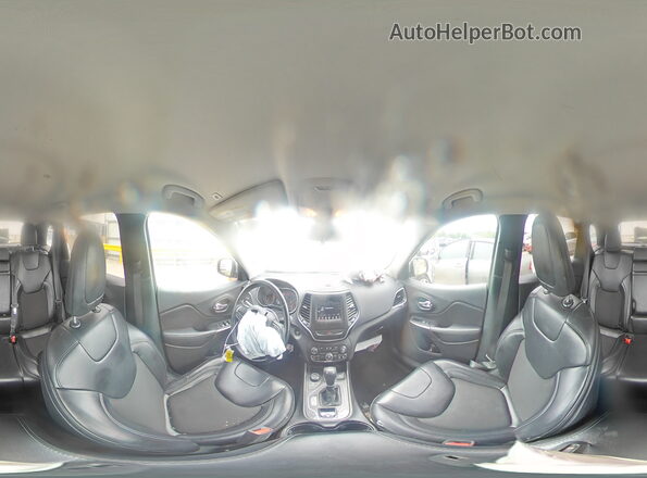 1C4PJMLBXKD232326 2019 JEEP CHEROKEE Серебряный Панорамный вид салона 360°