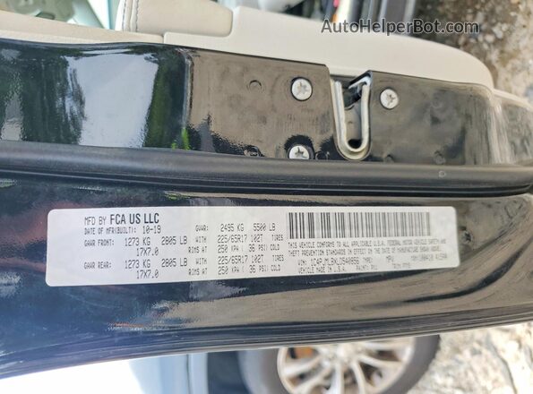 1C4PJMLBXLD540856 2020 JEEP CHEROKEE Black Widok komory silnika