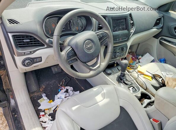 1C4PJMLBXLD540856 2020 JEEP CHEROKEE Black Widok deski rozdzielczej