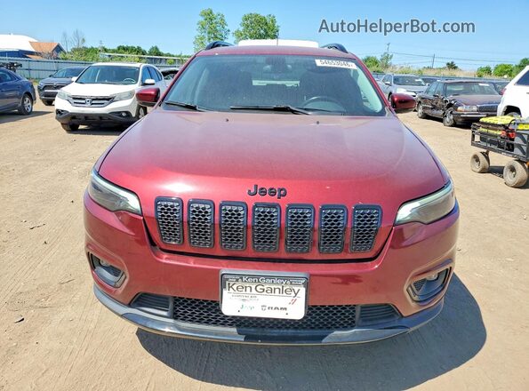 1C4PJMLBXLD567894 2020 JEEP CHEROKEE Red Դիմացի տեսք