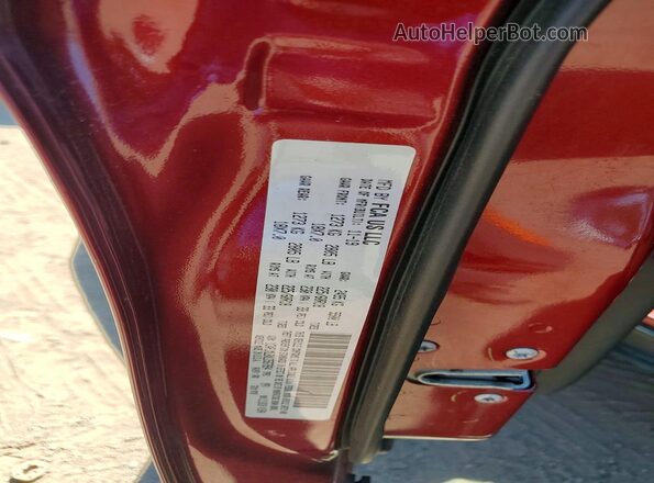 1C4PJMLBXLD567894 2020 JEEP CHEROKEE Red VIN կոդի պիտակի տեսք