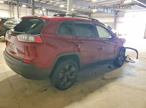 1C4PJMLBXMD131502 2021 JEEP CHEROKEE Maroon Задня права чверть