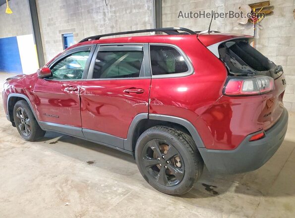 1C4PJMLBXMD131502 2021 JEEP CHEROKEE Maroon Задня ліва чверть