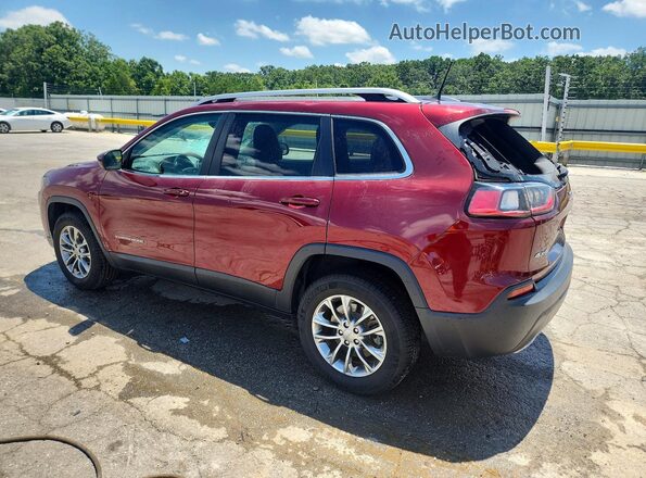 1C4PJMLN2KD167840 2019 JEEP CHEROKEE Red Задня ліва чверть