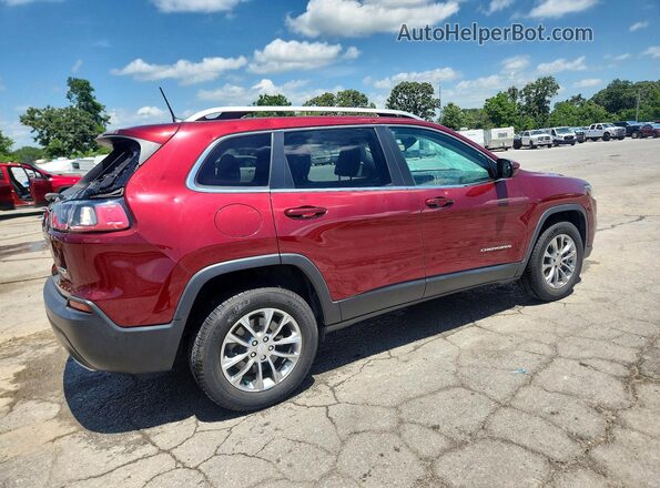 1C4PJMLN2KD167840 2019 JEEP CHEROKEE Red Задня права чверть
