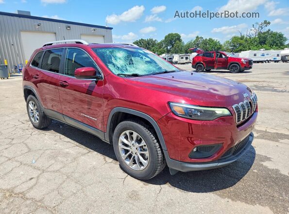 1C4PJMLN2KD167840 2019 JEEP CHEROKEE Red Передня права чверть