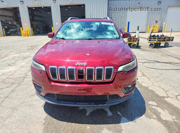1C4PJMLN2KD167840 2019 JEEP CHEROKEE Red Вид спереду