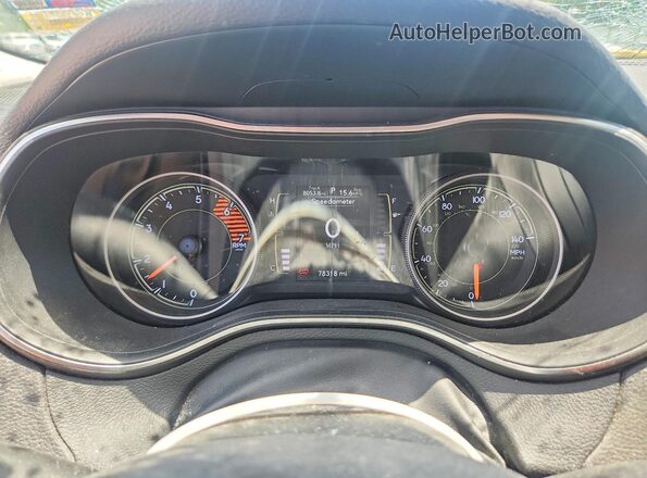 1C4PJMLN2KD167840 2019 JEEP CHEROKEE Red Вид щитка приладів