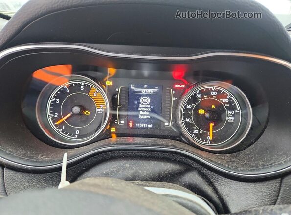 1C4PJMLN2KD287430 2019 JEEP CHEROKEE Серый Вид щитка приборов