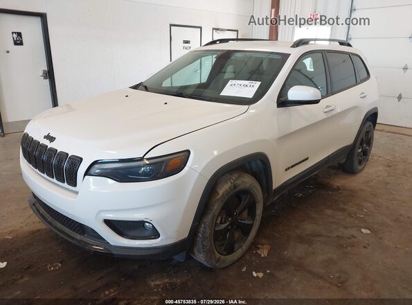 1C4PJMLN4LD553984 2020 JEEP CHEROKEE White წინა მარცხენა ხედი სამი მეოთხედიდან