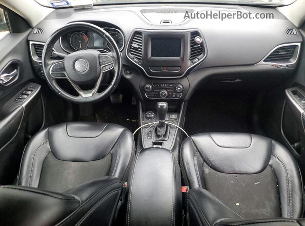 1C4PJMLN5KD167346 2019 JEEP CHEROKEE Black წინა პანელის ხედი
