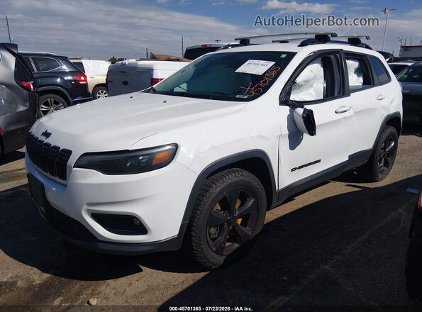 1C4PJMLN7KD292249 2019 JEEP CHEROKEE White Vista tres cuartos delantera izquierda