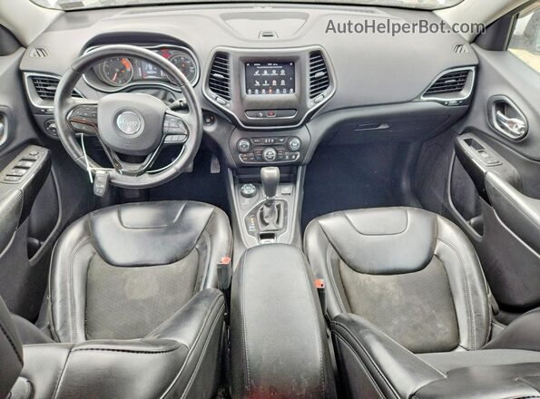 1C4PJMLN9KD355108 2019 JEEP CHEROKEE Белый Вид панели приборов