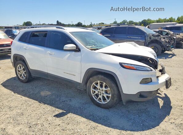 1C4PJMLX0JD575074 2018 JEEP CHEROKEE White წინა მარჯვენა