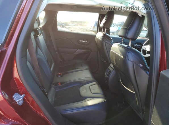 1C4PJMLX0KD433079 2019 JEEP CHEROKEE Бордовый Вид задних сидений