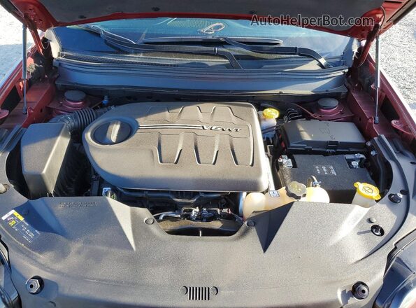 1C4PJMLX0KD433079 2019 JEEP CHEROKEE Бордовый Вид задней части салона