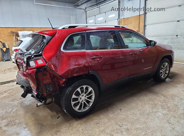 1C4PJMLX0LD631145 2020 JEEP CHEROKEE Burgundy Задня права чверть