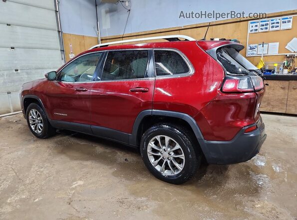 1C4PJMLX0LD631145 2020 JEEP CHEROKEE Burgundy Задня ліва чверть