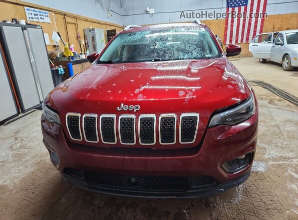1C4PJMLX0LD631145 2020 JEEP CHEROKEE Burgundy Вид спереду