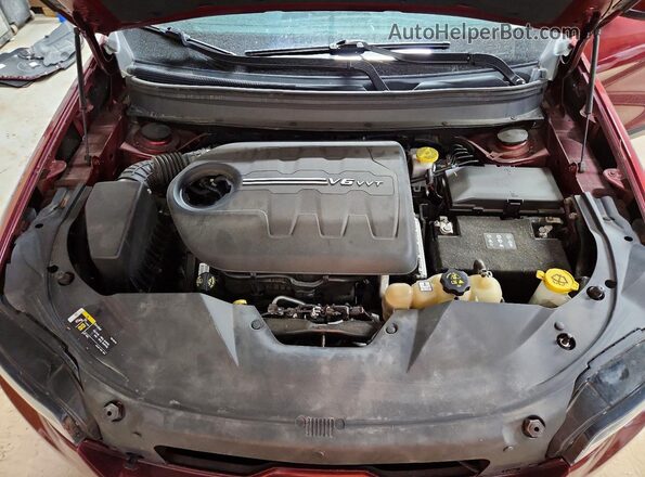 1C4PJMLX0LD631145 2020 JEEP CHEROKEE Burgundy Вид підкапотного простору