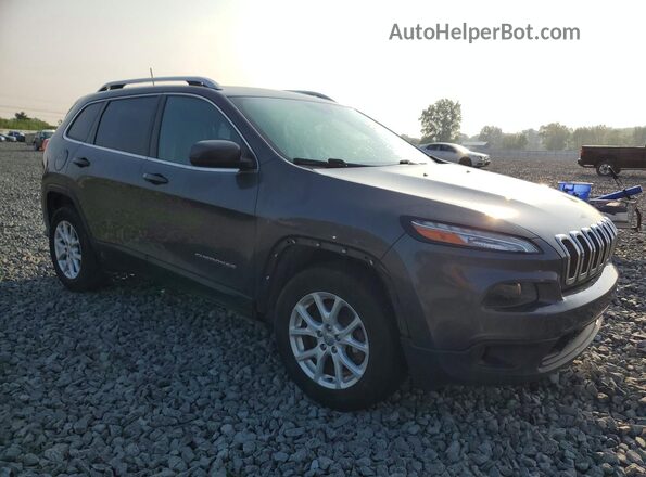 1C4PJMLX1JD576069 2018 JEEP CHEROKEE Gray წინა მარჯვენა