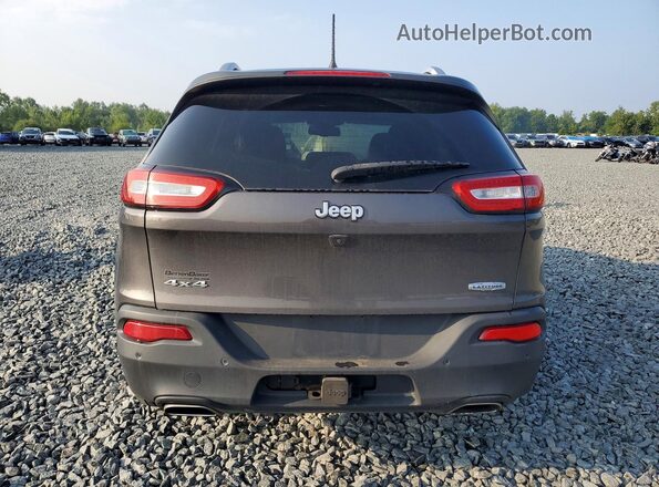 1C4PJMLX1JD576069 2018 JEEP CHEROKEE Gray უკანა ხედი