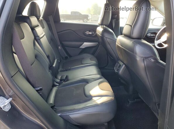 1C4PJMLX1JD576069 2018 JEEP CHEROKEE Gray უკანა სალონის ხედი