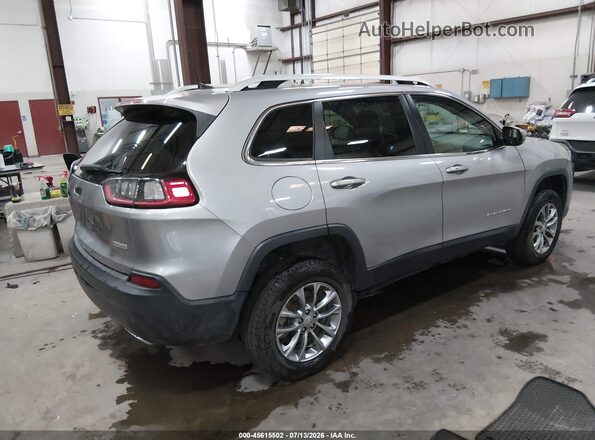 1C4PJMLX1KD101555 2019 JEEP CHEROKEE Silver Trasero derecho