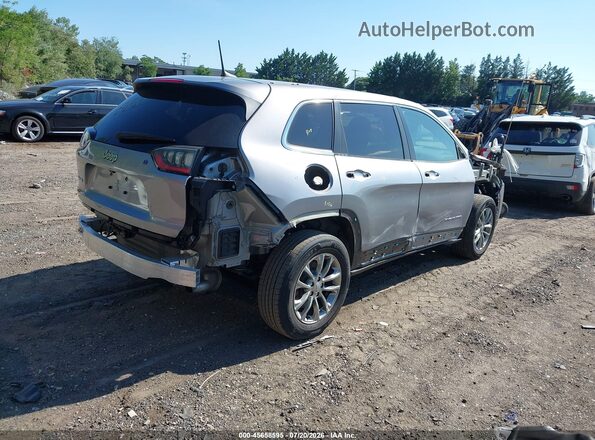 1C4PJMLX1LD636595 2020 JEEP CHEROKEE Silver Rear right