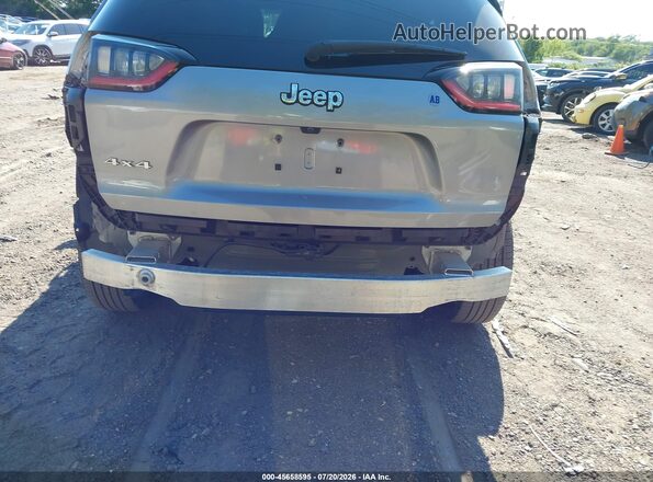 1C4PJMLX1LD636595 2020 JEEP CHEROKEE Silver Front view
