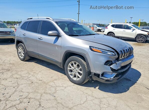 1C4PJMLX2JD500571 2018 JEEP CHEROKEE Silver Front right