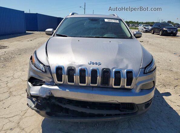 1C4PJMLX2JD500571 2018 JEEP CHEROKEE Silver Front view