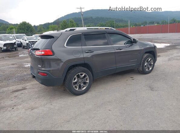 1C4PJMLX3JD534678 2018 JEEP CHEROKEE Gray Задня права чверть