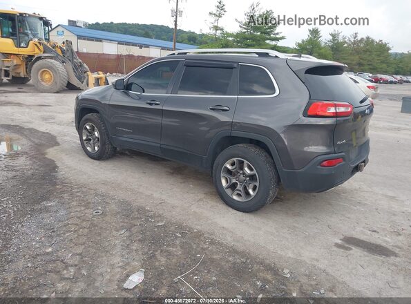 1C4PJMLX3JD534678 2018 JEEP CHEROKEE Gray Задня ліва чверть